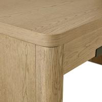 Bureau d'ordinateur moderne en bois massif, mobilier de bureau personnalisable avec design antique