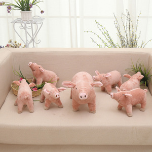 Vente chaude Pas Cher Mignon Câlin Rose Cochons En Peluche Jouet Animal En Peluche Jouets Doux Cochon En Peluche - Product Image 4