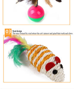 Kattentunnel Multi-Style Combinatie Katten Speelgoed Kattenstok Bel Bal Interactief 18 Stuks per Set - Product Image 6