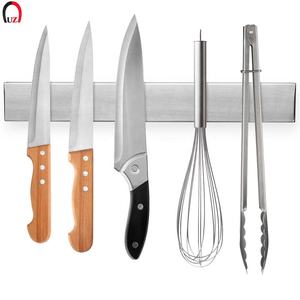 Tira de barra de soporte de cuchillo magnético de cocina de acero inoxidable SS304/soporte de cuchillo magnético de pared de imán de neodimio fuerte 8 ''-24 pulgadas - Product Image 4