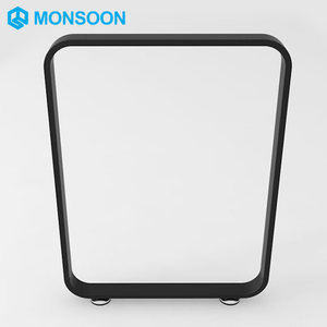 Phòng Ăn Lớn Bệ Bàn <span class=keywords><strong>Chrome</strong></span> Nhà Hàng Ăn Uống Kim Loại Thép Không Gỉ Bảng Cơ Sở - Product Image 2