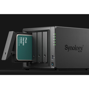 NAS DiskStation DS925+ de 4 Bahías (Sin Discos) Ryzen <span class=keywords><strong>V1500B</strong></span> 4GB RAM 2x RJ45 (2.5GbE) 2 M.2 NVMe 1 Tipo-C 2 USB3.2 en Stock - Product Image 4