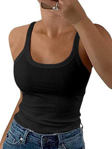 Canottiere estive da donna stile americano Cross-Border Spice Girl canotta esterno interno per sport - Product Image 2