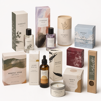 Boîtes d'expédition pour parfums de luxe, finition mate, logo personnalisé, cartons écologiques haut de gamme pour cosmétiques
