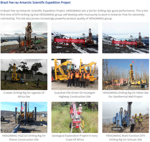 Bauma 2020 HENGWANG <span class=keywords><strong>geotech</strong></span> de perforación con perforación dth para el rock duro - Product Image 6