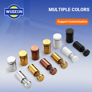 Vis à tête fendue entièrement filetées en acier inoxydable Wugeon pour verre publicitaire, clous décoratifs pour miroirs, <span class=keywords><strong>fixations</strong></span> acryliques - Product Image 3