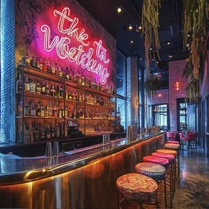 Irrompible 100%, letrero de neón personalizado, tubo de luz LED para oficina y <span class=keywords><strong>Pub</strong></span>, Bar, decoración de pared para hospitales, diseñado para iluminación - Product Image 2