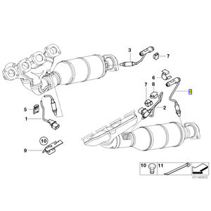 11787539126 diğer otomotiv oksijen sensörleri oksijen sensörü contası, BMW E60 E61 E63 E64 E65 E66 - Product Image 3