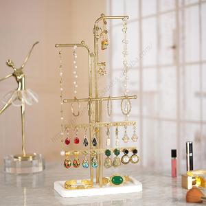 Présentoirs de Luxe Élégants en Métal pour Bijoux (Boucles d'Oreilles, Bracelets, Colliers) – Faible MOQ – Vente en Gros - Product Image 4