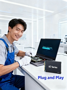 SSD Internal 2.5 inci Seri K7 untuk Desktop/Laptop SATA III 128GB-2TB 3D NAND TLC Kecepatan Tinggi Stabil Garansi 3 Tahun Tingkat Kerusakan Rendah - Product Image 3