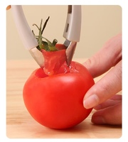 Handheld Ananas Eye Remover Voor Aardappel Oog Roestvrij Staal Ananas Dunschiller Clip Fruit Beschietingen Pincet Keuken Gadget