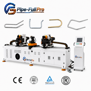 เครื่องดัดท่อแบบสองหัวไฮดรอลิก CNC เซอร์โว สำหรับดัดโครงเหล็กเก้าอี้ ดัดได้สองด้านในครั้งเดียว - Product Image 1