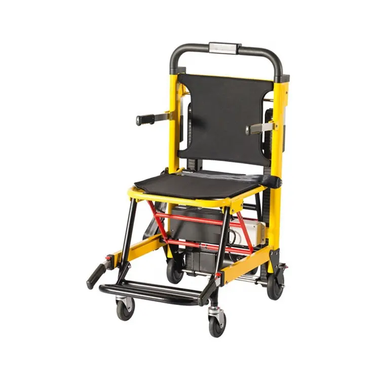 BR-SC003 motorizado eléctrico escalera escalada plegable silla de ruedas para personas con discapacidad