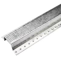 Système de plafond suspendu pour bâtiments publics, profil Omega en acier galvanisé, ignifuge et durable