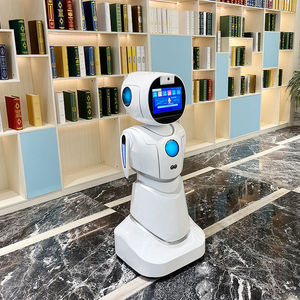 Suntech Commercial Intelligent Welcome <strong>Robot</strong> Q-<strong>Bot</strong> Exhibition Museum Guide Voice Broadcasting Facial Reception Guided - Product Image 3