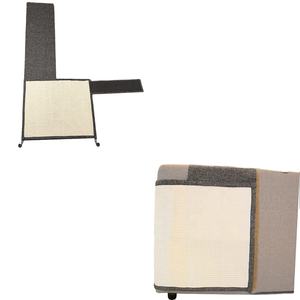 2025 New Twinwise Alta Qualidade Wood Cat <span class=keywords><strong>Scratcher</strong></span> Bonito Banana Design Interativo para Pequenos Animais - Product Image 2