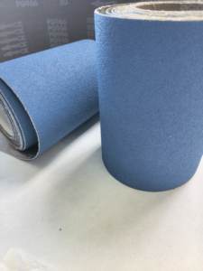 Rotolo di tessuto abrasivo duro in ceramica blu a grana Y-wt, rotolo di tessuto abrasivo in smeriglio - Product Image 6