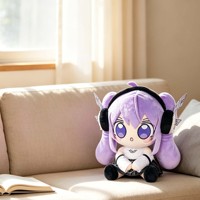Desain Boneka Plushie Kustom MOQ Rendah Boneka Kpop Kapas 10cm 20cm Mainan Figur Plushie Kustom Produsen Boneka Isi Dakron Unisex