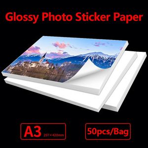 Papier photographique adhésif imperméable FX 115 g/m², 135 g/m², 150 g/m², imprimable jet d'encre, A3, brillant, pour imprimante jet d'encre - Product Image 3
