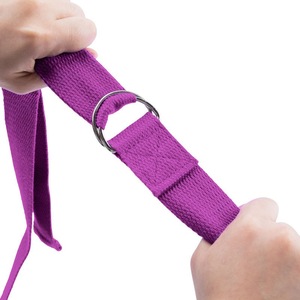 Correa <span class=keywords><strong>de</strong></span> Yoga <span class=keywords><strong>de</strong></span> Algodón al por Mayor <span class=keywords><strong>de</strong></span> Fábrica, Accesorios <span class=keywords><strong>de</strong></span> Pilates, Cuerda <span class=keywords><strong>de</strong></span> Yoga, Herramienta <span class=keywords><strong>de</strong></span> Ejercicio y Fitness, Tensión y <span class=keywords><strong>Estiramiento</strong></span>, Ejercicio en Casa, Yoga - Product Image 2