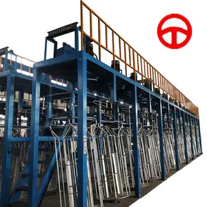 High speed hot dip making machine equipments wire galvanizing production line