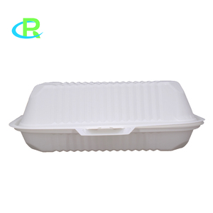 Kotak makanan kerang jagung kotak makan siang tepung jagung kotak makanan kerang sawo tepung jagung sekali pakai dapat microwave - Product Image 2