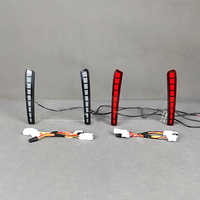 Luces traseras súper brillantes, lámpara de freno, Reflector de parachoques, conjuntos de lámparas, lámpara de señal de giro, tipo rejilla para Toyota Corolla 2019