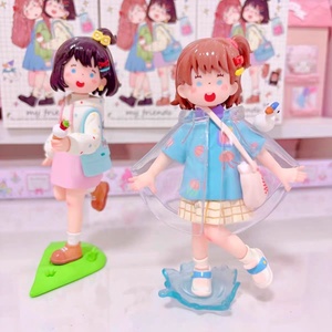 Los Más Populares, 100% Originales, Juego de 6 Figuras Coleccionables de PVC de la Serie Suki My Friends, Caja Sorpresa, Japón, 15 cm, Escala 1/12, Decoración para el Hogar - Product Image 4