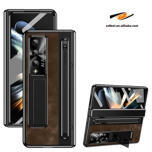 Custodia Protettiva Pieghevole in Pelle Vintage con Supporto e Slot per Penna, Design per PC, per Samsung Galaxy <span class=keywords><strong>Z</strong></span> Fold 4 5 6 7 8 - Product Image 3