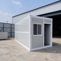 Maison modulaire pliable de type X, maison préfabriquée portable pour abri d'urgence, logement temporaire, chantier de construction, camping et utilisation en jardin
