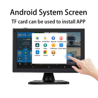 IPS HD 4G Android 10 système affichage de voiture intelligente siège arrière rotatif multimédia écran tactile 4K moniteur avec BT Wifi aide à l'inversion