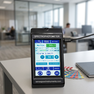 Dispositivo Portátil Sensegood para Comparación de Colores, Espectrofotómetro de Plástico, Colorímetro DeltaE, Verificador de Color de Paneles - Product Image 2