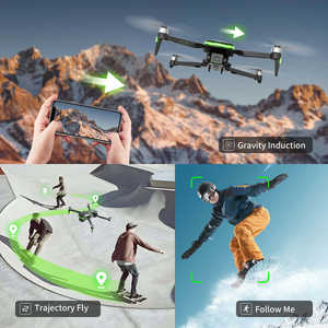 Mini Dron T800 sin Escobillas con Cámara Dual, Transmisión FPV HD, Posicionamiento por Flujo Óptico, Modo sin Cabeza para Principiantes - Product Image 3