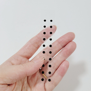 Herramientas de masaje de orejas chinas desechables amigables con la piel, semillas de oreja de oro/plata/cristal, acupuntura presionando frijoles en los puntos de las orejas - Product Image 4