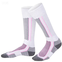 Chaussettes d'équitation professionnelles personnalisées pour femmes et hommes, absorbant la transpiration, hautes jusqu'au genou, pour l'équitation, le ski et la randonnée