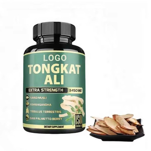 AEGLEWELL OEM Tongkat Ali Capsules Extract Maca Wortel voor Mannelijke Gezondheid Versterkte Ashwagandha Complex Kruidensupplement - Product Image 1