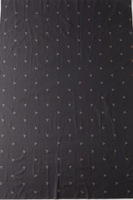 Tissu gris foncé brodé de nœuds papillon en mélange coton-viscose TR pour robes de femmes et costumes d'enfants
