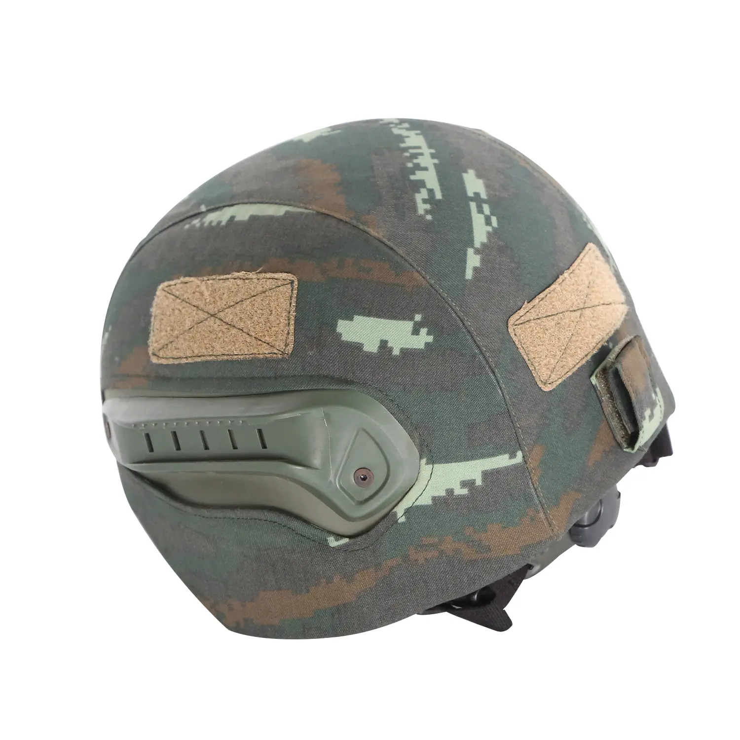 Tactical camouflage rear battery bag Weight balance bag helmet cover maritime helmet