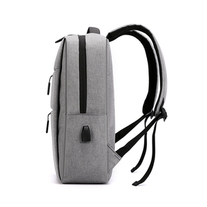Custom Logo Unisex <b>Laptop</b> <b>Backpack</b> with USB Waterproof Zipper Closure-Business Style Large Capacity for School Travel & Leisure - Product Image 2