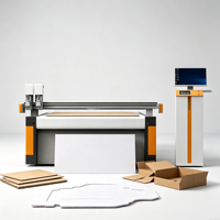 Plotter de Corte CNC Automático con Cuchilla Oscilante, Cortadora Digital para Publicidad, Láminas Corrugadas, Embalaje, Señalización, Tableros KT
