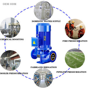 Электрический насос для трубопроводов, гарантия 1 год, встроенный повысительный насос для домашнего отопления и орошения сада - Product Image 3