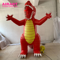 Dinosaure gonflable décoratif à prix de gros avec des caractéristiques féroces et menaçantes