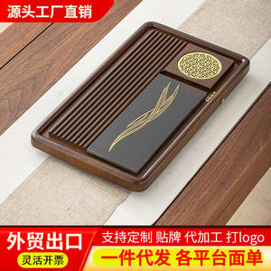 Nouveau Plateau à Thé Domestique 2023 avec Drainage, Table de Cérémonie du Thé en Pierre Noire, Plateau de Service pour Thé - Product Image 3