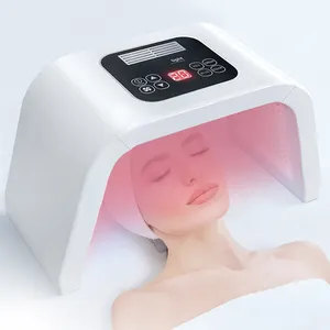 Multifunktions-Gesichtshautpflege-Gerät Hautstraffung Rotlicht-Therapie-Gerät 7-Farben-PDT-LED-Lichttherapie-Gerät