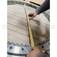 Roulement d'oscillation de Rotation de cinquième roue de vitesse de pivotement de mini excavatrice de PC14R-3HS de PC14R-2 PC14R-3 PC14R-2HS