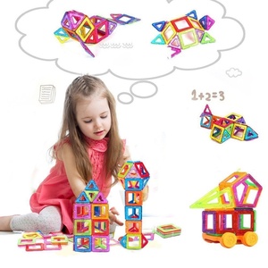 Juego de bloques de construcción de ensamblaje DIY educativo versátil <span class=keywords><strong>grande</strong></span>, venta directa de fábrica, juguete de hoja magnética para Educación de la primera infancia - Product Image 5