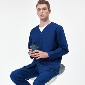 Ensemble <span class=keywords><strong>de</strong></span> brosse à sergé à manches longues en polyester/coton pour hommes et femmes pour les visites <span class=keywords><strong>de</strong></span> premiers soins à l'hôpital - Product Image 1