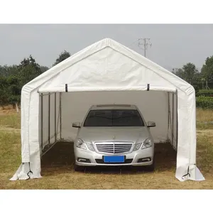 SS-122009P W12'xL20'xH9' пиковая крыша, автомобильные гаражные палатки, автомобильный навес, портативный автомобильный парковочный навес