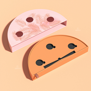 Boîte de fard à paupières demi-cercle unique faite à la main de haute qualité - Product Image 3