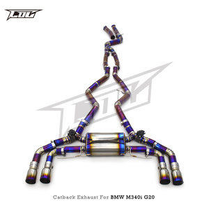 Sistema de Escape Ligero de Titanio para BMW M340i/M340/M440i/M440/M240i G20/G22/G42 3.0 2019-2025, Tubo de Escape de 3.5 a 2.75 Pulgadas - Product Image 6